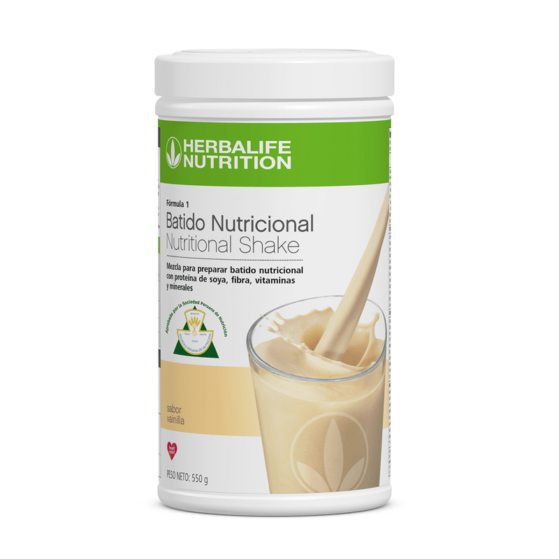 Fórmula 1 Batido Nutricional Vainilla 550 g