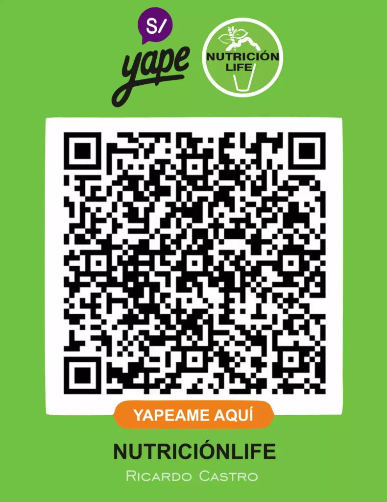 QR YAPE nutricionlife ricardo